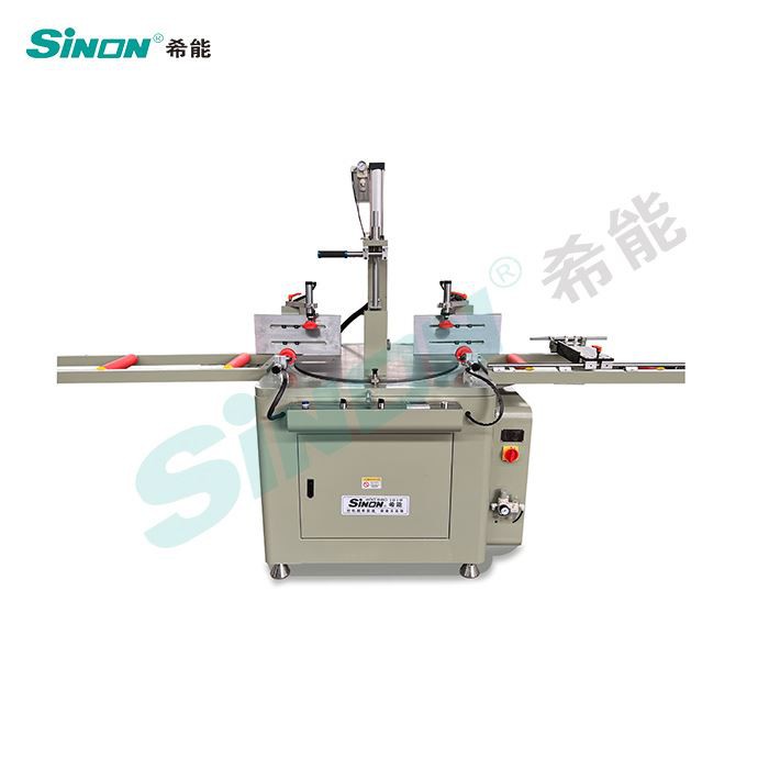 Máquina de corte de aluminio de un solo cabezal