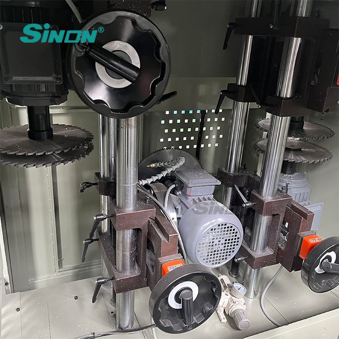 Automatic Aluminum End Surface Milling Machine
