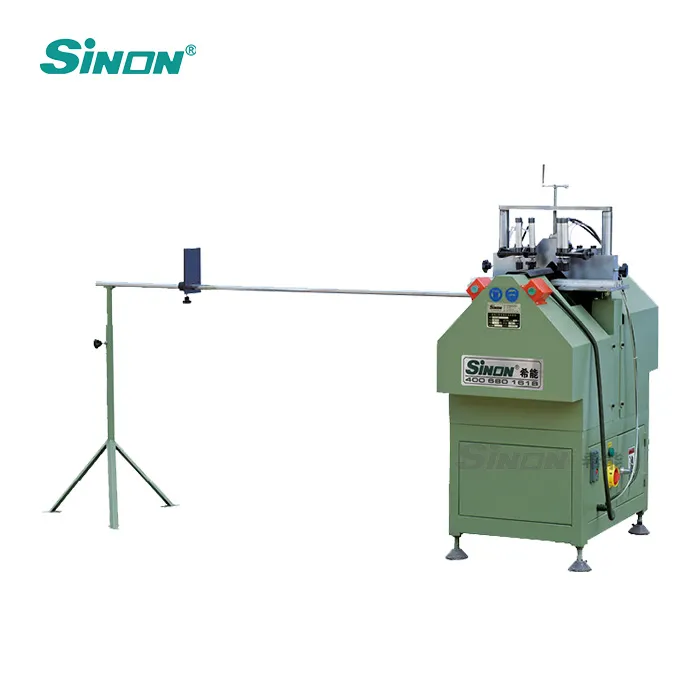 Máquina cortadora de molduras para ventanas de UPVC